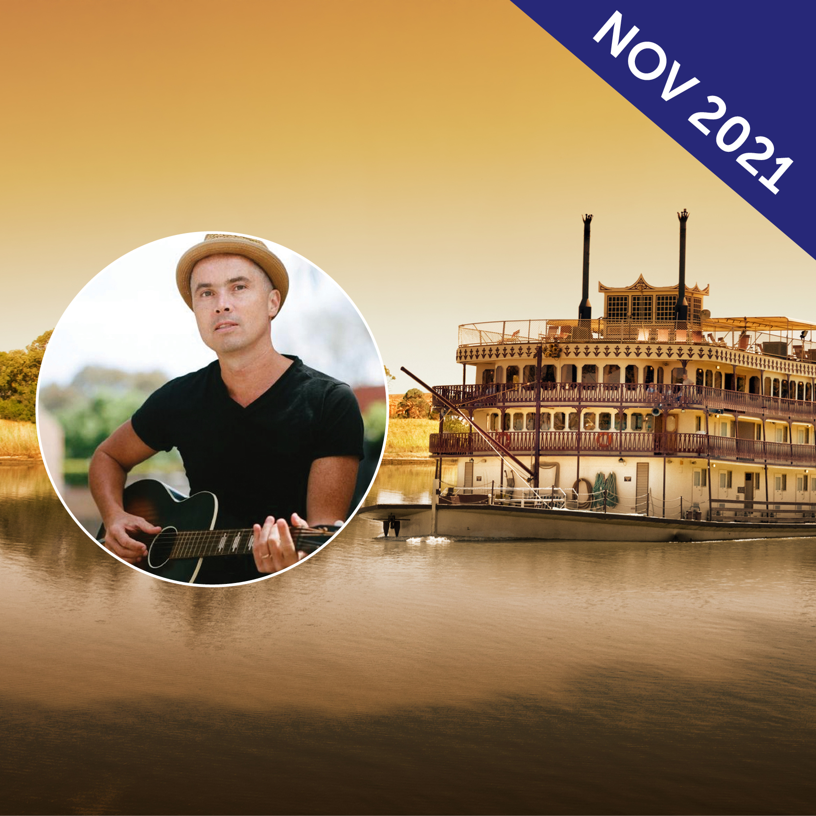 Murray River Cruise and South Australia Blues Music Tour with Jules Boult