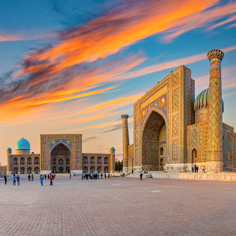 Central Asia - Silk Road by Rail & Coach