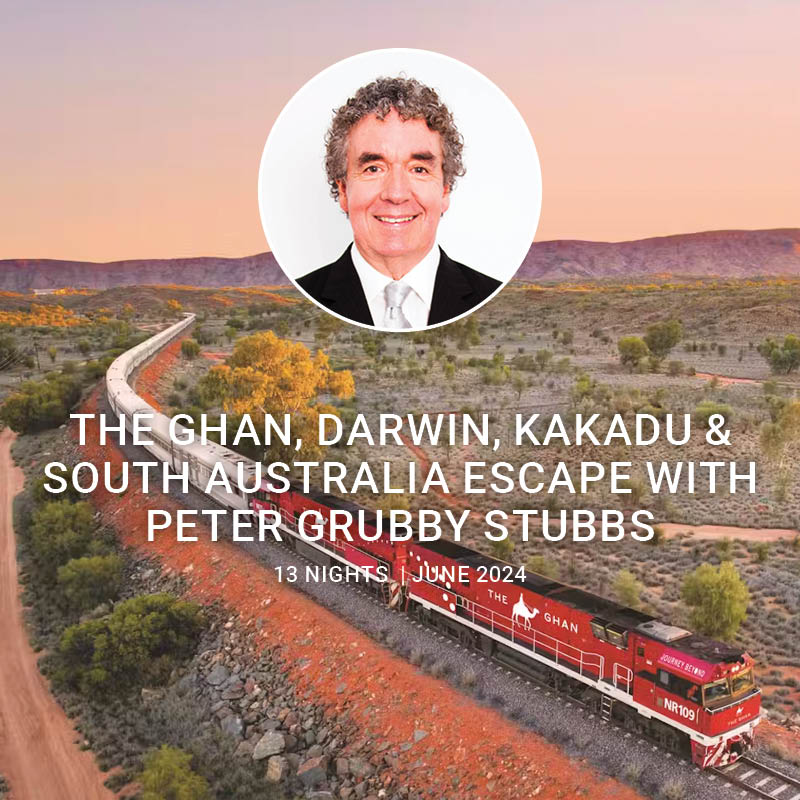 The Ghan, Darwin, Kakadu & South Australia Escape
