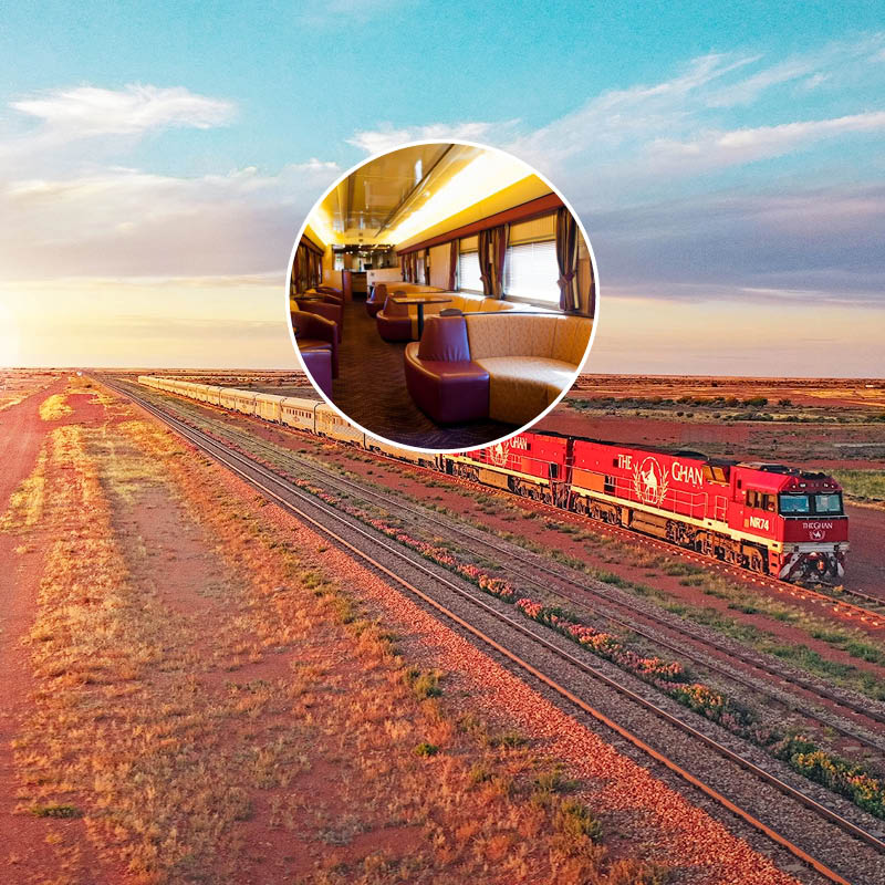 The Ghan, Kangaroo Island & Darwin