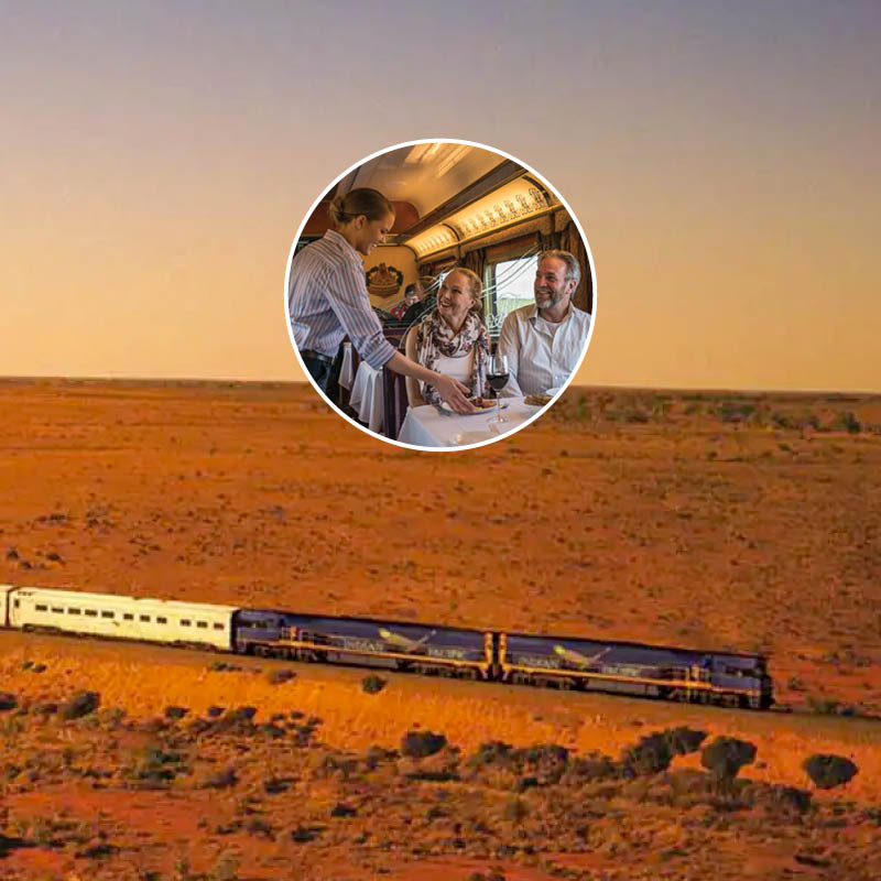 Indian Pacific Rail Journey & WA  Escape