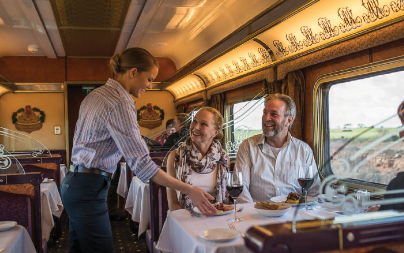 Indian Pacific in Gold Service