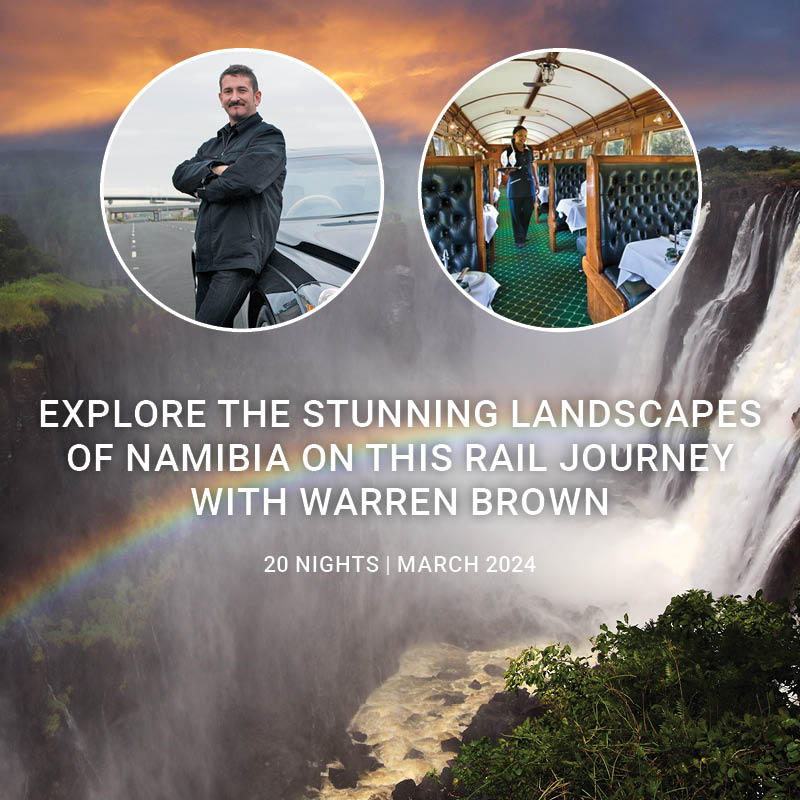 Namibia Rail Journey with Warren Brown AM