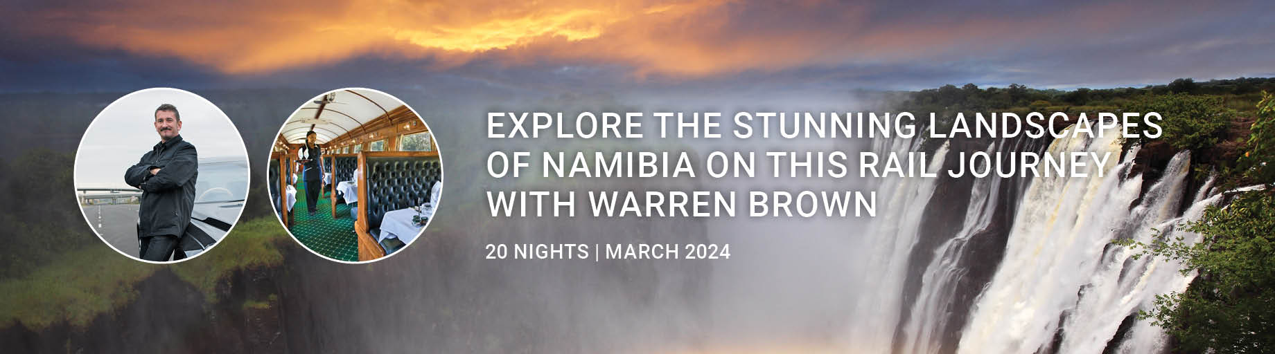 Namibia Rail Journey with Warren Brown AM