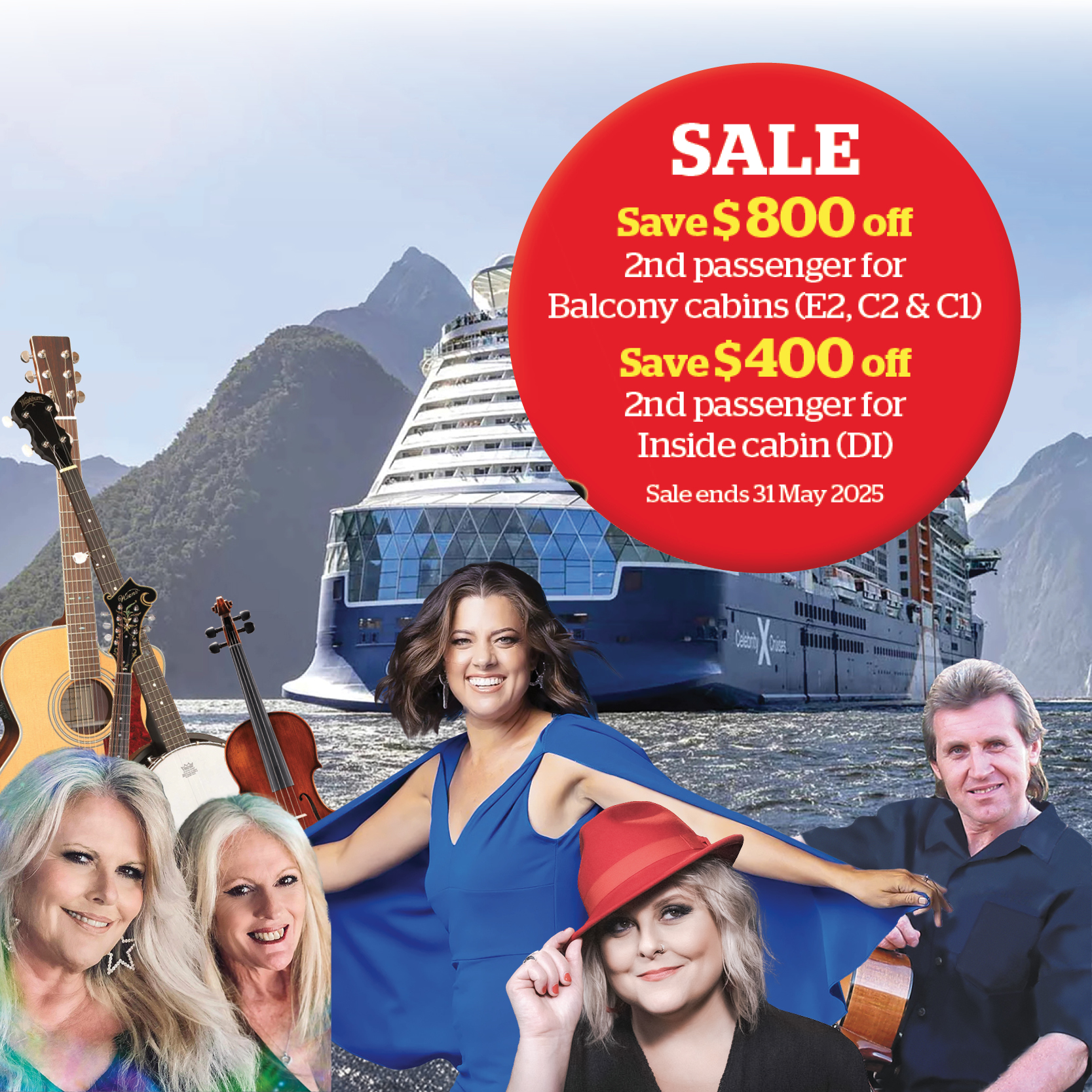 Country Music Cruise to New Zealand