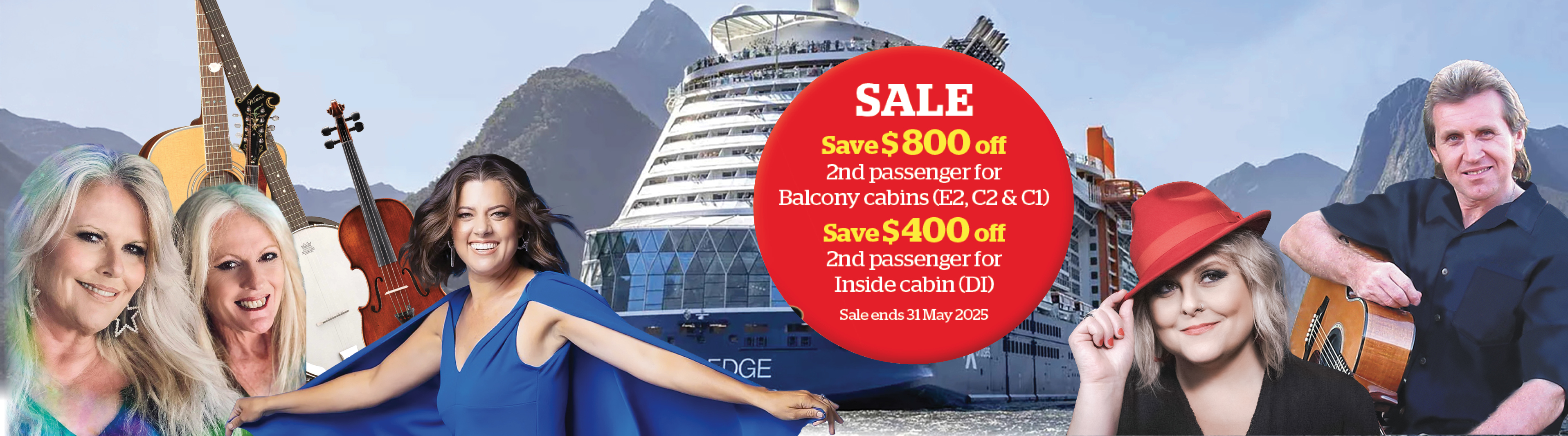 Country Music Cruise to New Zealand