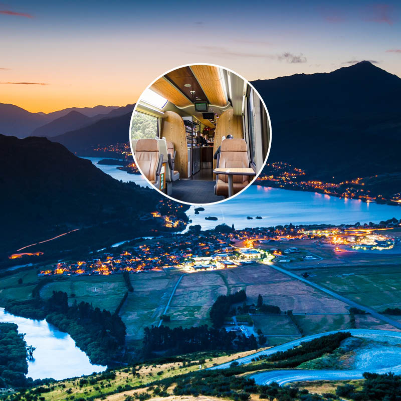 Rail & Coach Exploration of New Zealand