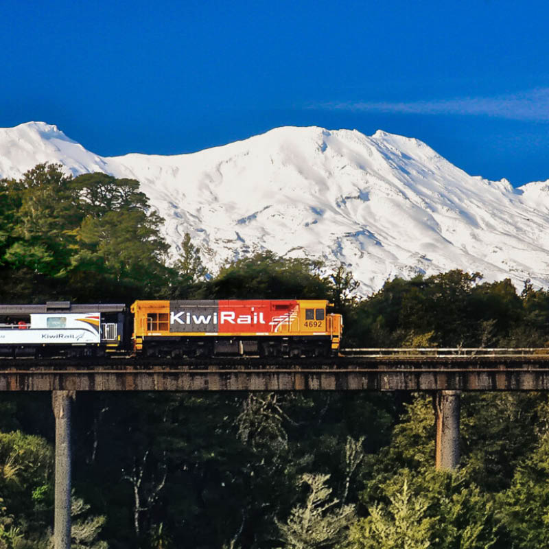 Rail & Coach Exploration of New Zealand