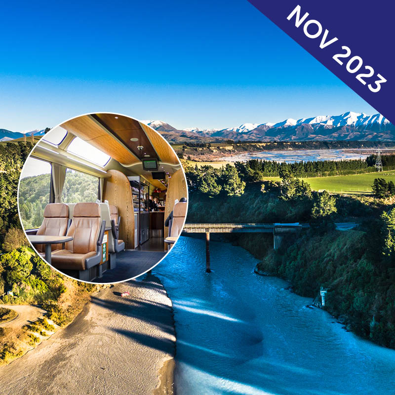 Rail & Coach Exploration of NZ