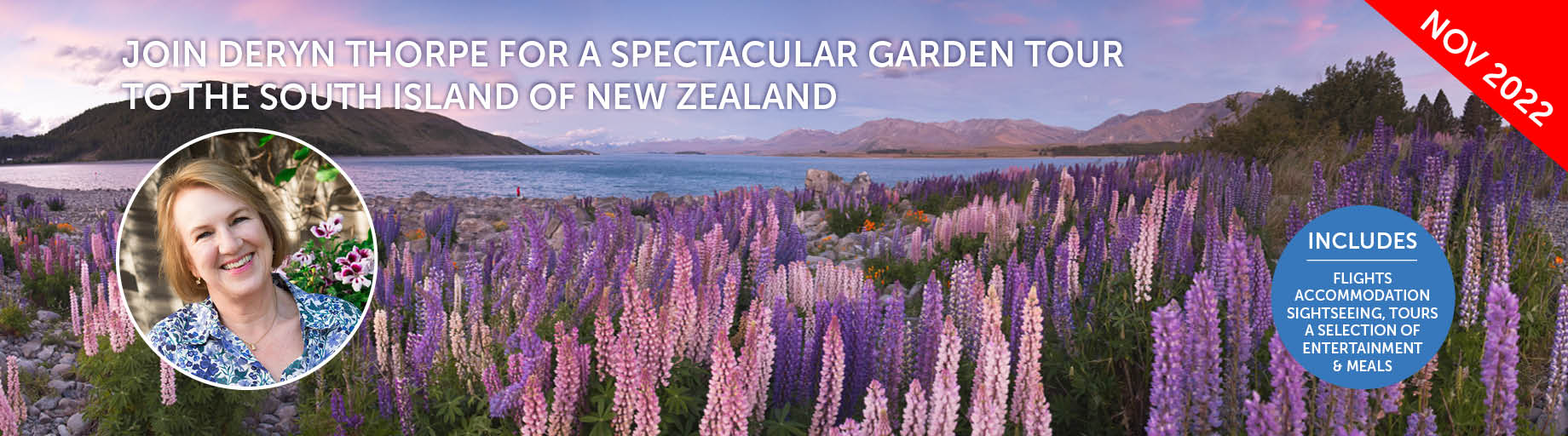 Garden Tour of New Zealand South Island
