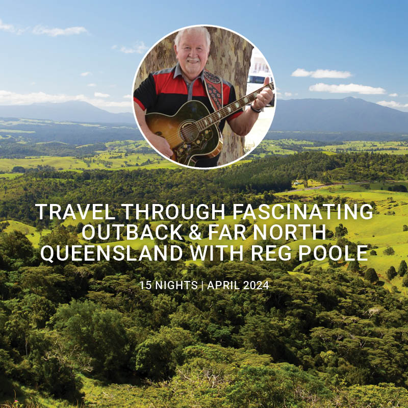 Outback Queensland Music Tour with Reg Poole