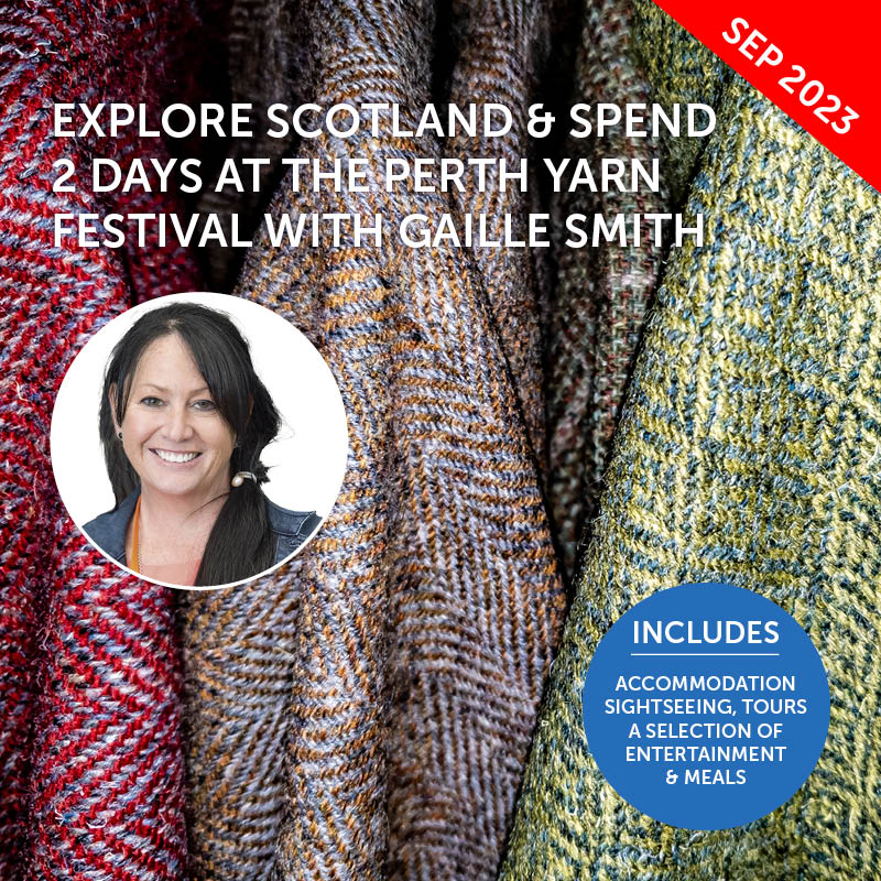 Scotland Yarn Tour with Gaille Smith