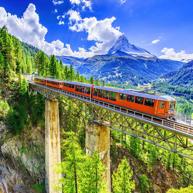 The Railways of Switzerland
