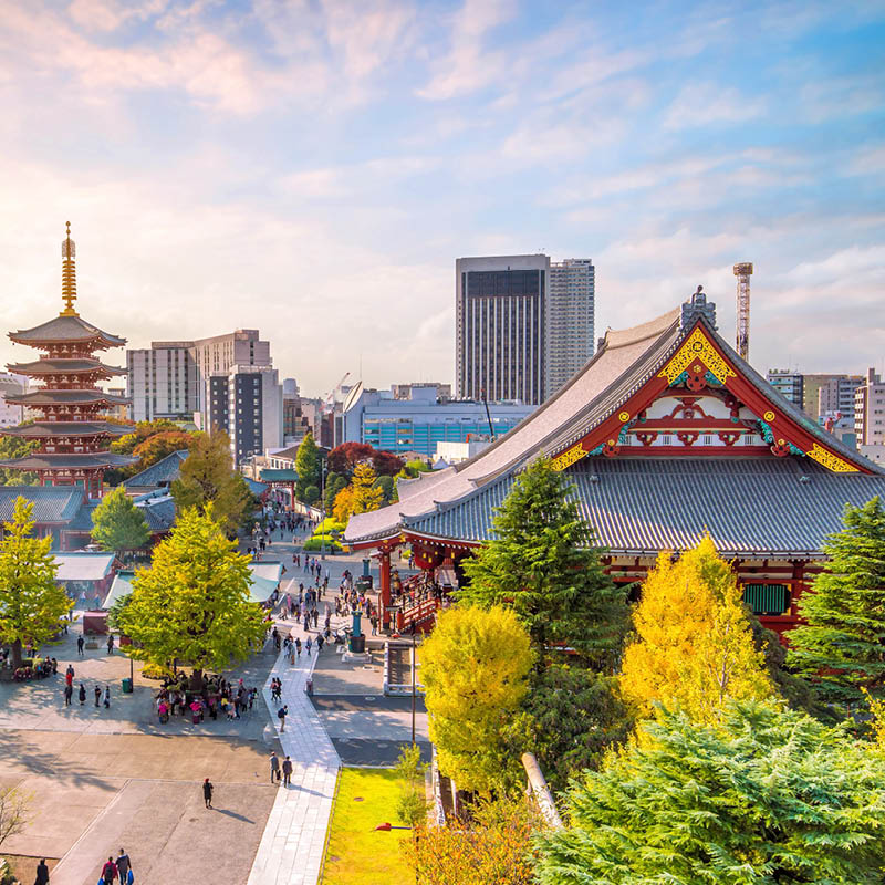 Tokyo to Singapore Fully Escorted Cruise