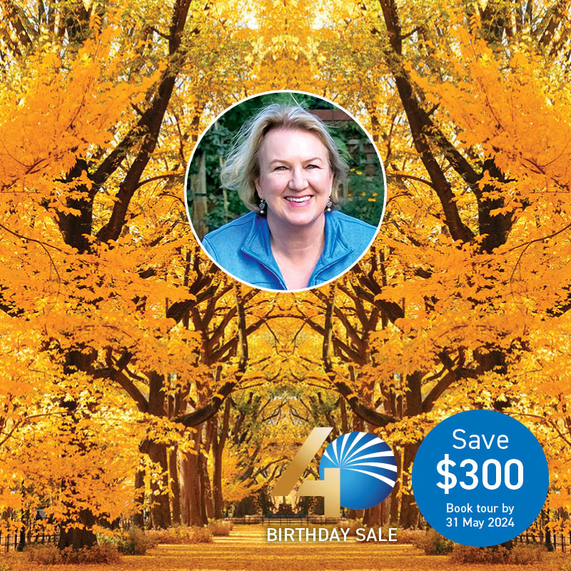 Autumn Colours Garden Cruise to USA and Canada with Deryn Thorpe