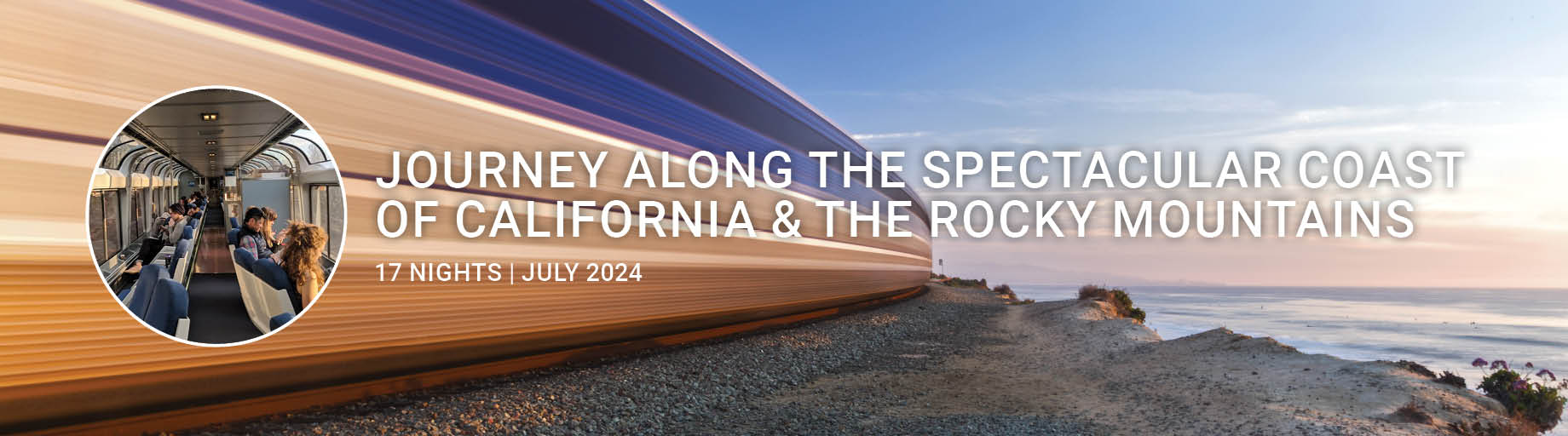 Rail Journeys of USA, California & Colorado