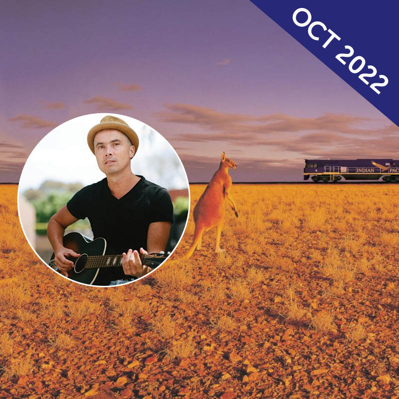 Indian Pacific & WA BLues Music Tour with Jules Boult