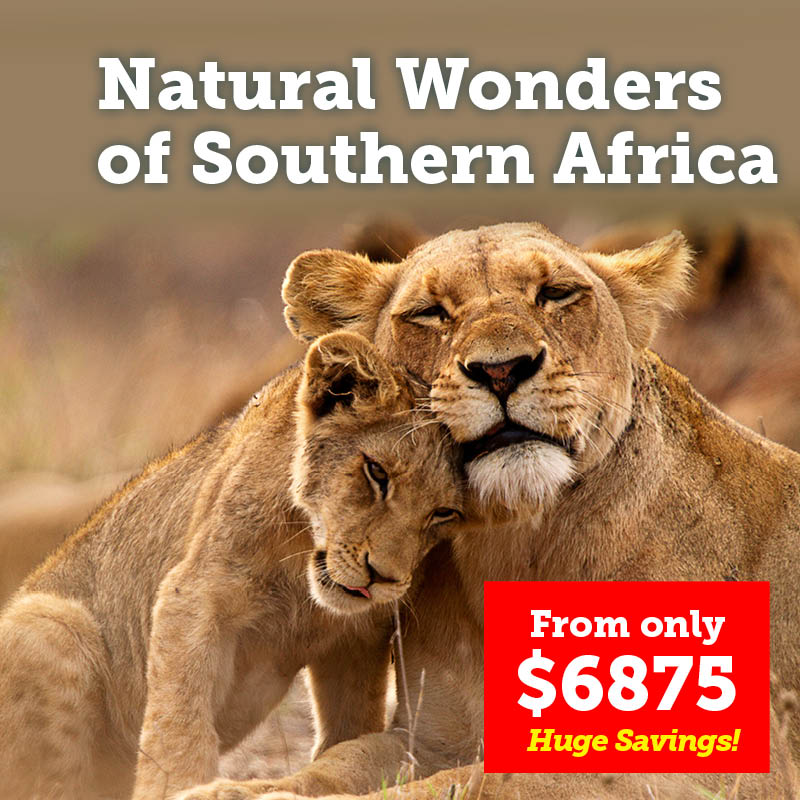 Natural Wonders of Southern Africa Cruise & Tour